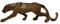 Milageto Leopardenfigur Statue mit Graffitimotiv, Figur Deko Leoparden, Dekoskulptur Skulptur Leopardenstatue Harz, Leopardendekofiguren für Wohnzimmer, Bücherregal, Spukhaus, Leoparden A