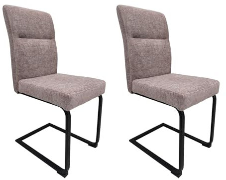 HTI living Schwingstuhl Liron 2er-Set Esszimmerstuhl Freischwinger Cappurro