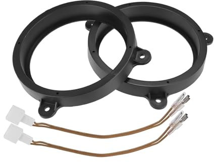 Spurplatten Für Subaru Für Forester 1998-2020 Für Legacy 2003-2014 6,5 Auto Lautsprecher Adapter Spacer Ring Mit Draht Kombination Distanzscheiben Auto