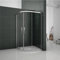 Simple Bathrooms 1000x800x1850mm Quadrant Shower Enclosure Walk in Shower Screen Cubicle Tempered Glass Door