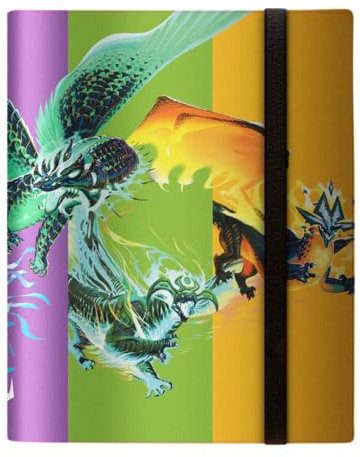 Ultra PRO - Tarkir Dragonstorm 9-Pocket PRO-Binder for Magic: The Gathering - Holds 360 Cards