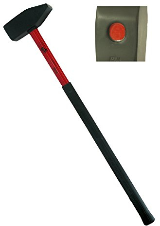 Vorschlaghammer 3,0 kg, Fiberglasstiel