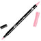 Tombow Fasermaler ABT Dual Brush Pen mit zwei Spitzen, 772 Dusty Rose