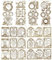 Ideen mit Herz Gravur-Sticker, transparent/gold, 10 Bogen à 10 x 23 cm | Goldene Aufkleber zum Basteln & Dekorieren | Geburtstag, Weihnachten, Rente & mehr (Zeitsprüche & Uhren)
