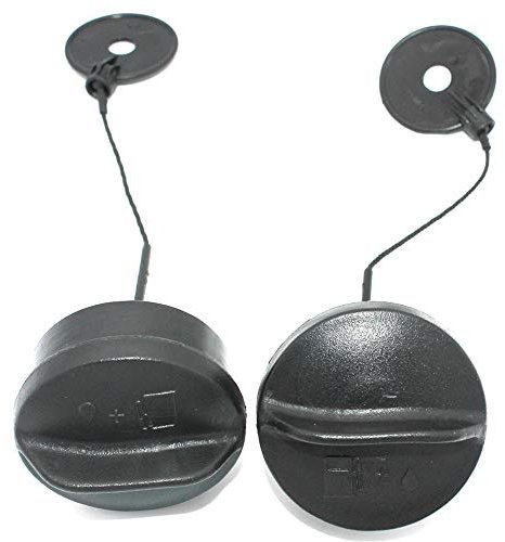 2PK Tankdeckel Mit Halter Für Stihl FS81 FS85 FS86 FS88 HL45 HL45Z HL45-DZ HL75 HS45 2 Mischen HS45 HS45Z HS85 HT250 KM55C-E KM55 KM55RZ KM55RC-E KM85 MM55 Teile-Nr. 4128 350 0505 0000 353 0800