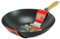 Unibos 30cm Carbon Steel Non-Stick Frying Wok Pan Wooden Handle