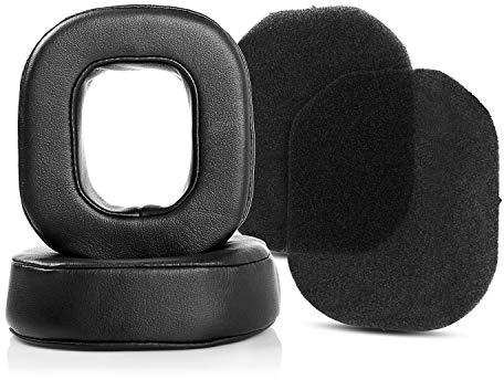 Ersatz-Ohrpolster, kompatibel mit Astro A40, A40, Memory-Schaum, Ersatzkissen (nicht kompatibel mit A40 TR) (Proteinleder)