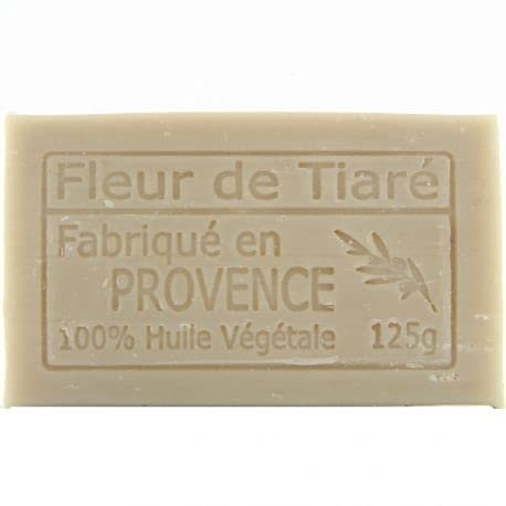 Maître Savonitto - Savon de Marseille - 100g - Fabriqué en France (Fleur de tiare)