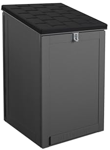 Cosco 88333BGY1E BoxGuard Large Lockable Package Delivery and Storage Box, Charcoal, 6.3 Cubic feet