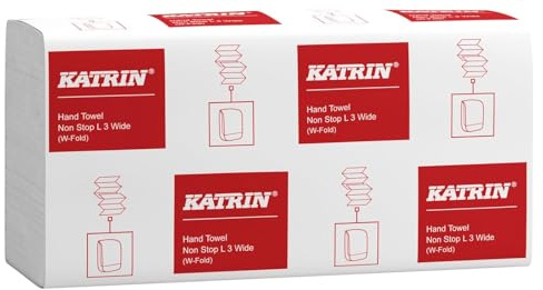 KATRIN Papierhandtuch Classic Non Stop L3 wide, 3lagig, W-Falzung, 2250Stück