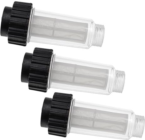vhbw 3x Anti-Schmutz-Filter kompatibel mit Kärcher K 7.20 M (inaktiv) Hochdruckreiniger mit 3/4 AG Wasseranschluss