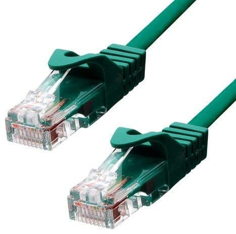 PROXTEND CAT5e U/UTP CU PVC Ethernet Cable Green 1M