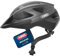 ABUS Rennradhelm Macator - Sportiver Fahrradhelm für Einsteiger - auch Zopfträger/-innen - Damen und Herren - Dunkelgrau, Größe S, Dunkelgrau (matt titan), S (51-55 cm​)