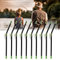 Fishing Anti-Tangle Boom Sleeves Set,Fishing Anti Tangle Boom Set,Anti Tangle Boom Mit Wirbel Gebogen,10 Stück Anti Tangle Boom Feeder,Angel Zubehör Feedern Mit Wirbel,Anti Tangle Angeln,Schwarz