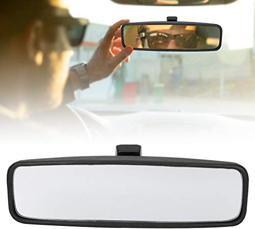 Auto-Rückspiegel, Innenspiegel, Selbstklebender Clip-On-Spiegel, Rückspiegel, ABS und Glasgehäuse, 814842, Passend für 107/206/106 für Auto, Marine, Auto, Boot
