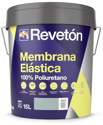 Reveton Membrana Elástica 100% Poliuretano Gris 15 Lt