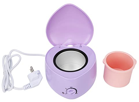 Mini scaldacera professionale,Scaldacera elettrico professionale per tutti i tipi di cera,con pentola in silicone,per tutti i tipi di ceretta su gambe,braccia,viso e bikini