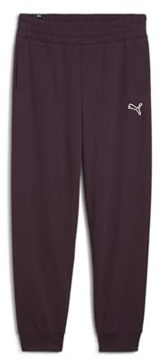 PUMA Damen Better Essentials Pants Cl FL Strickhose, Midnight Plum, L EU
