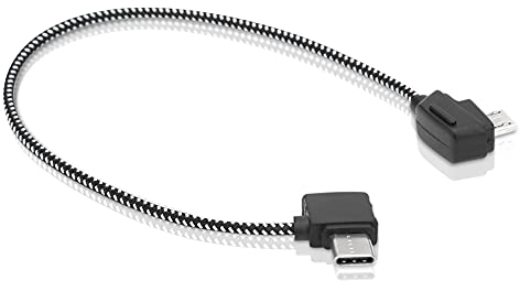 Ejoyous Cable USB a USB C para Mavic Mini, Cable de Conexión USB C para Teléfono Móvil, Tableta, Cable de Datos, Cable de Carga del Controlador, para Mavic Pro Spark Mavic 2
