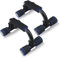 flintronic Soporte para Flexiones, Incline-Press Push up Bars Stand, Skid-Resistant Mango de Espuma para Entrenamiento de Brazos, Pecho Y Hombros Gimnasio Ejercicio de Entrenamiento En Casa - Azul