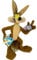 alles-meine.de GmbH Kuscheltier - Looney Tunes - Wile E. Coyote - 33 cm - Plüschtier Baby Kleinkinder Kinder Schmusetier - Karl Willi Willy Kojote