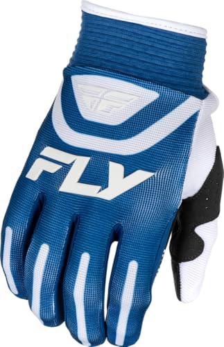 Fly Racing Herren F-16 Handschuhe (Dunkelblau/Weiß, Medium)