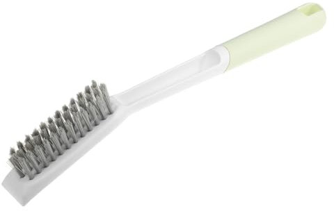 OKUMEYR Heavy Duty Kitchen Cleaning Brush Oven Grout Gas Hob Cleaner for Stove Countertop Oil Stain Scrubbers Degreaser for Wall Corners