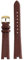 AXTGBHL 12MM 14MM Armband passend for Gucci Uhrenarmband passend for GC Damen YA141.4 YA141505 Lederarmband Armband mit Kerbbefestigung(Brown-gold,14mm)