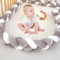 EXZFW Geflochten Nestchen FüR Babybett Geflochten Umrandungen Bettschlange Geflochten Baby Geflochtene Bettschlange Bettumrandung FüR Babybett Bettumrandung Geflochten Bettschlangen,No01,150cm