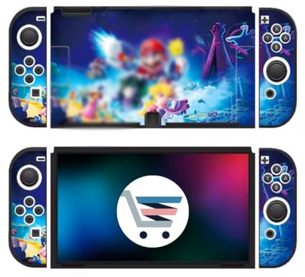 Custodia protettiva Switch OLED Mario Notte