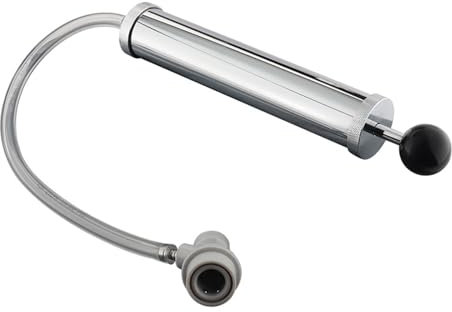 ERSINIAN Brauausrüstung Bierfass-Luftpumpe, CO2-Pumpe mit Gas-Kugelschloss, 8-Zoll-Partypumpe, Bierfass-Zapfhahn-Set, Homebrew-Keg-Brauausrüstung