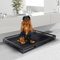 Bac à litière d'intérieur pour chiens de petite et moyenne taille – Toilettes d'entraînement portables pour un usage domestique, parfait pour les chiots et les besoins de rupture de maison