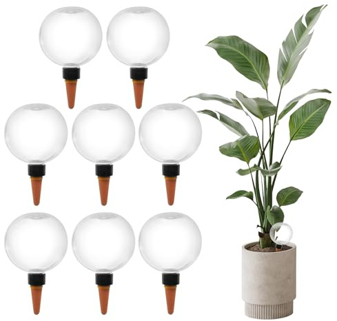 SCBOY 8 Unidades autorriego para Macetas riego Automatico Macetas Maceta Autorriego Plantas De Balcón Y Jardín Ideal para Vacaciones Y Uso Diario (500 Ml)