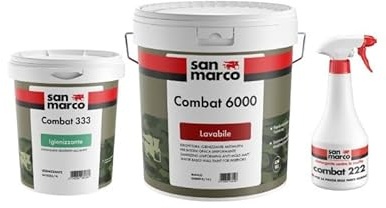 San Marco - kit antimuffa lavabile Combat 6000