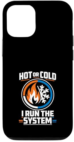 HVAC Technician HVAC Tech Heating Cooling HVAC Worker Case for iPhone 12/12 Pro