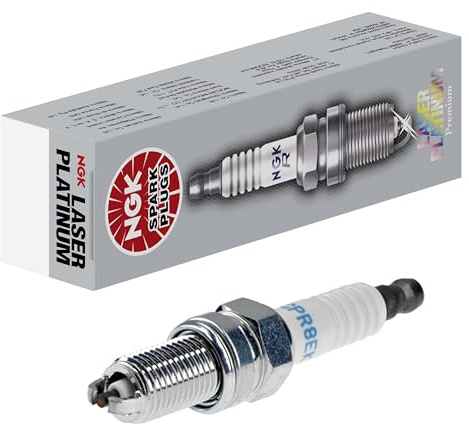 NGK (7415) DCPR8EKP Laser Platinum Spark Plug, Pack of 1, One Size