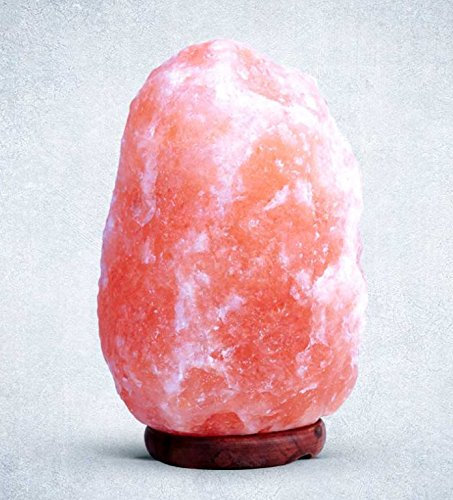 Needs&Gifts 6-7 KG Prime Quality 100% Original Himalayan Crystal Rock Salt Lamp Natural from foothills of the Himalayas Beautifully Hand Craft Comes with Complete Electric fitting Guaranteed