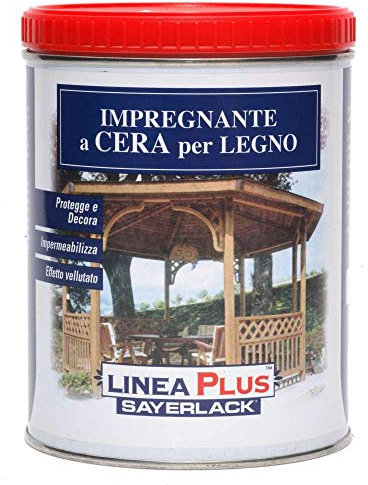 IMPREGNANTE 0,75 LT SAYERLACK CERA SOLVENTE PLUS PROTETTIVO SINTETICO LEGNO LARICE