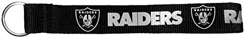 Siskiyou Sports NFL Oakland Raiders Schlüsselband Schlüsselanhänger schwarz