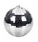 QTX Glass Mirror Ball, 10cm/4 Diametre