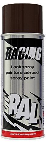 Kwasny 288 121 AUTO-K RACING Lackspray RAL 8017 schokobraun 400ml