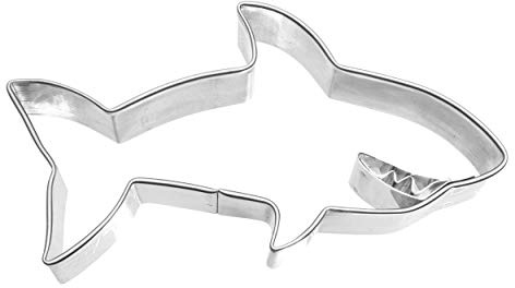 Birkmann Keks-Ausstechform, Plätzchen-Ausstechform, Haifisch, 10 cm