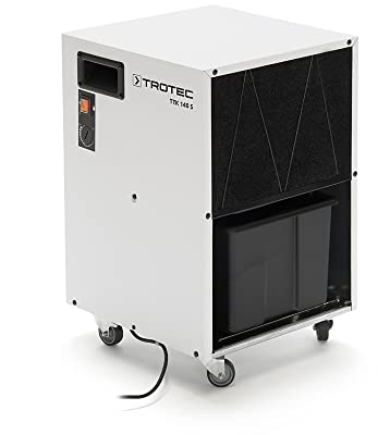 TROTEC Deumidificatore TTK 140 S – potenza 40 l/giorno – superficie 140 m² / 350 m³ – essiccatore per edifici – per ambienti grandi