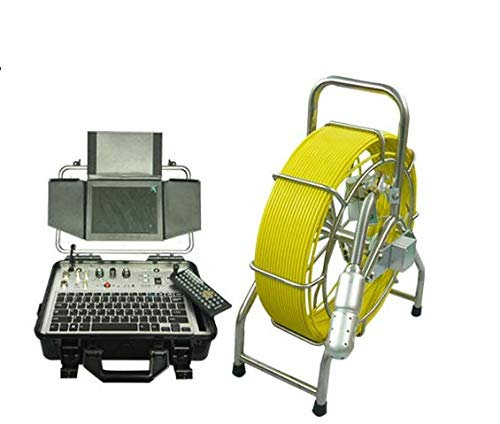 GOWE 60m Cable Push Rod Sewer Pipe Inspection Camera Sensor Size:1/4;Horizontal Resolution:700TVL; Signal System:PAL