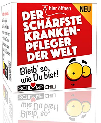 Schlump-Chili⎥Der schärfste Krankenpfleger der Welt - ein witziges und originelles Geschenk