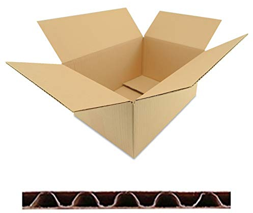verpacking 100 Faltkartons Versandkartons DHL Kartons 300 x 215 x 140 mm, KK-30, 1-Wellig
