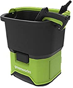 Greenworks Cordless High-Pressure Cleaner GDC60 (Li-Ion 60 V, Motor Power 650 Watts, Pressure 70 Bar, 200 l/h Flow Rate, 20 l Tank, 6 m Hose without Battery & Charger)