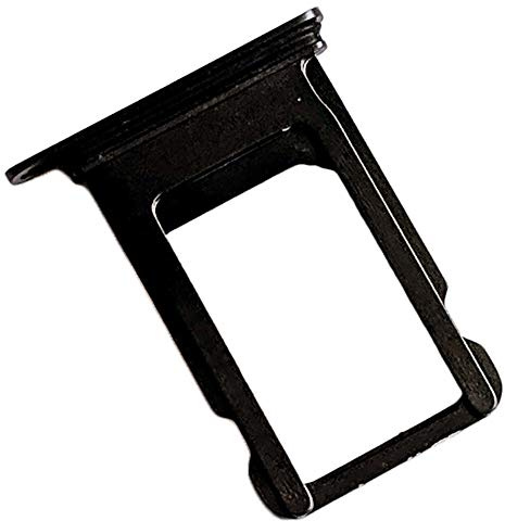 Mainhattan Mobile Nano SIM Kartenhalter für Apple iPhone 8 (A1905), Original Ersatzteil, Dunkelgrau