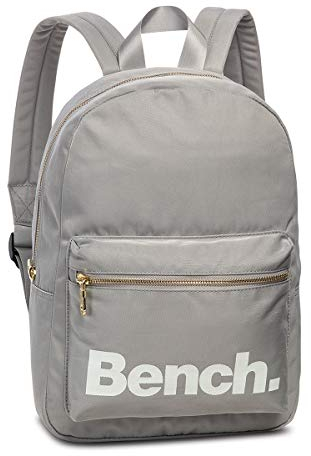 Bench kleiner Damen Rucksack Frauen Daypack Backpack 64158, Farbe:Hellgrau