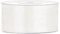 25 Meter Satinband Creme Band Cremeweiß Breite 38mm Schleifenband Satin Dekoband Weiß Creme Geschenkband Deko Hochzeit Weihnachtsdeko Geschenkverpackung